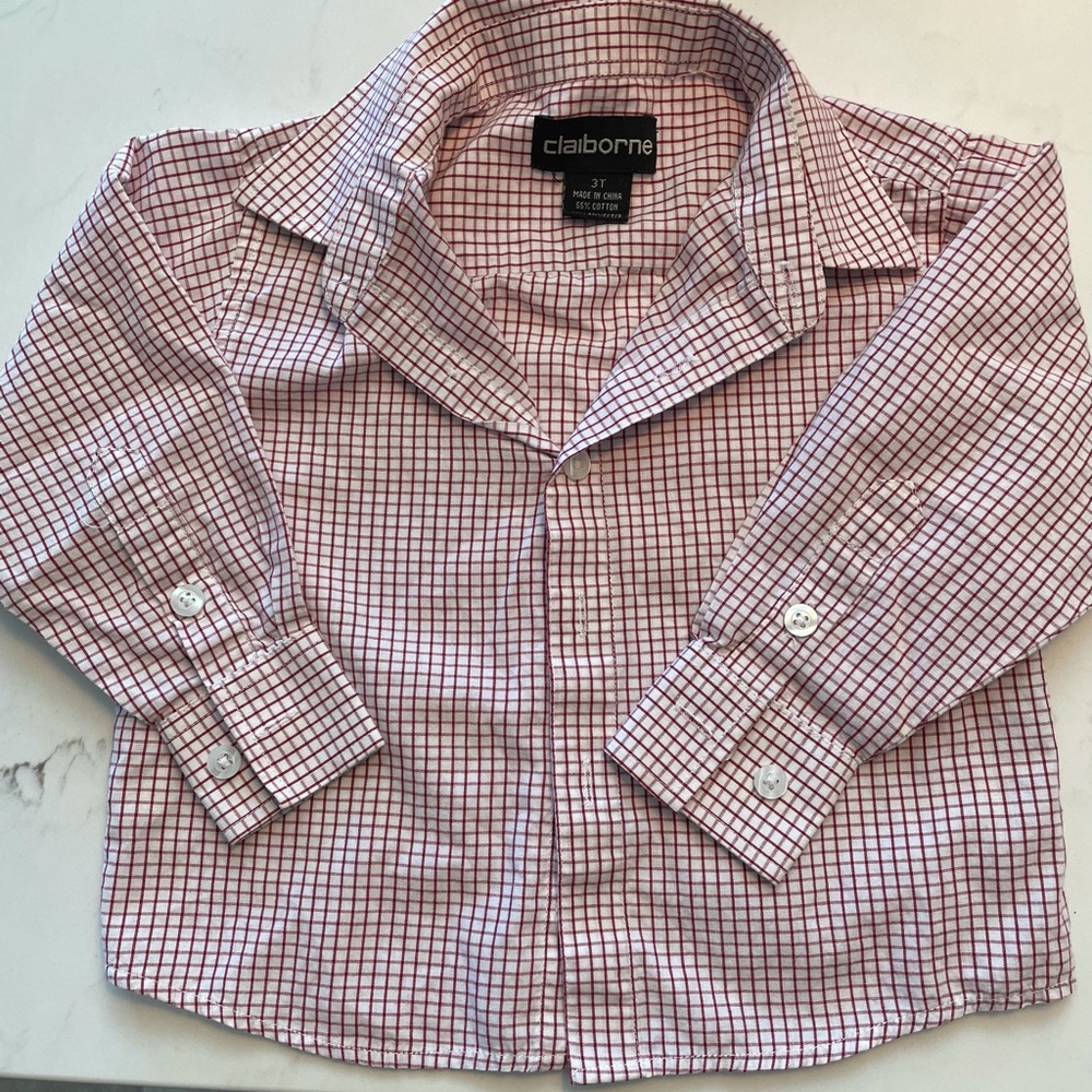 Claiborne handsome boys 3T long sleeve shirt